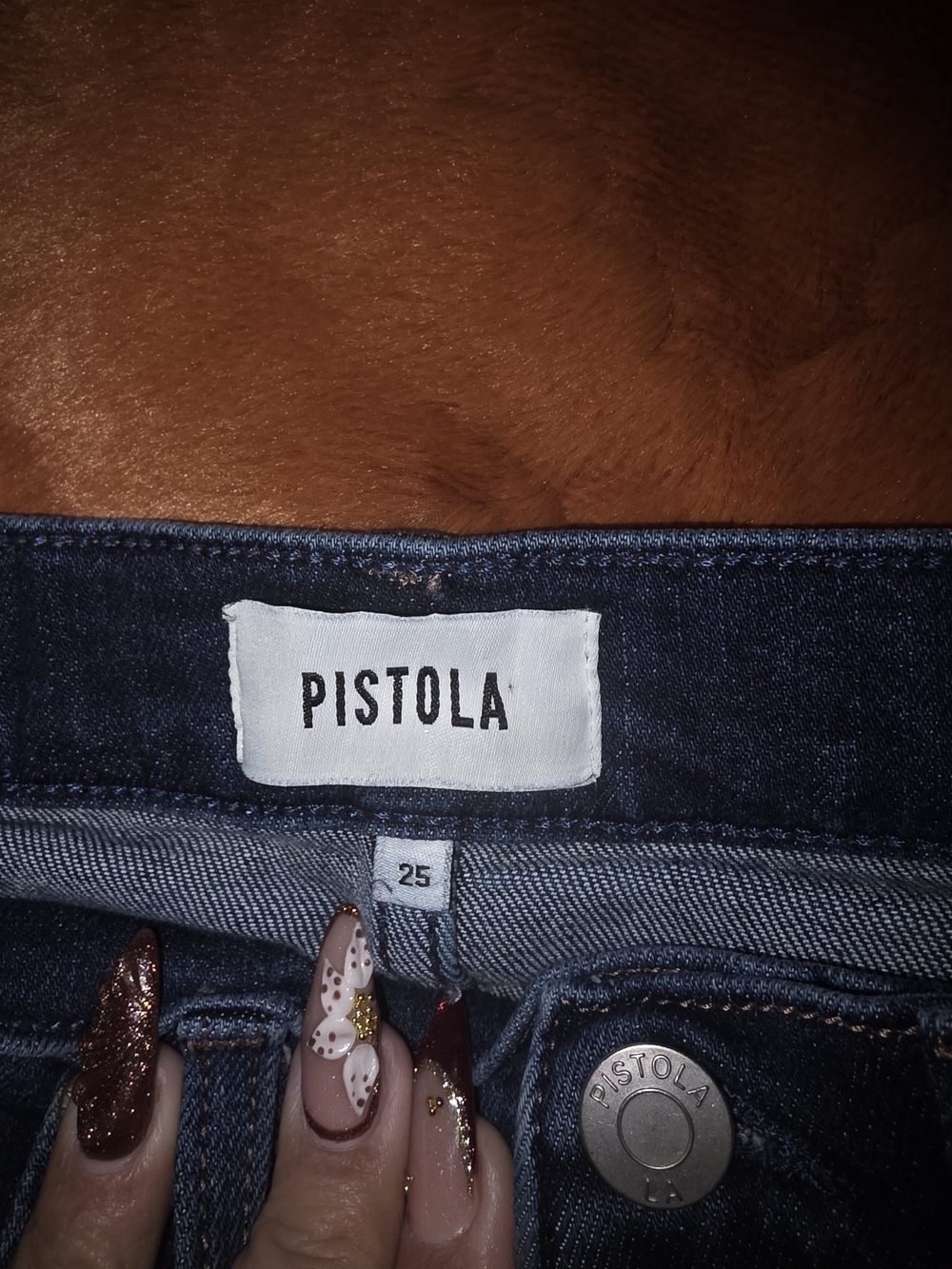 pistola Dark Blue High-Rise Women's Jeans